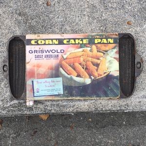 Vintage NIB Griswold Corn Cake Pan